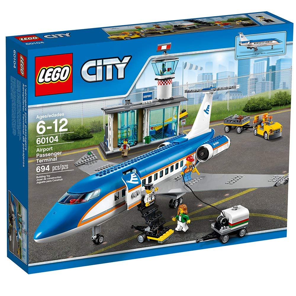 LEGO City Airport Passenger Terminal 60104 Creative Building Toys - Click Image to Close